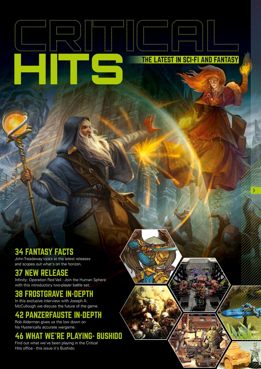 Miniature Wargames Preview Pages