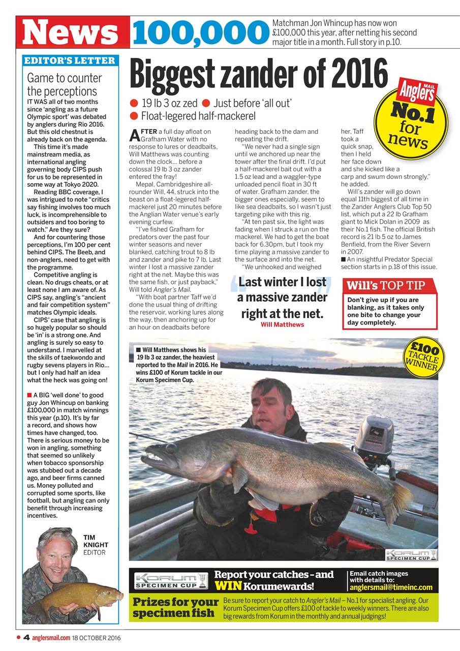 Anglers Mail Preview Pages
