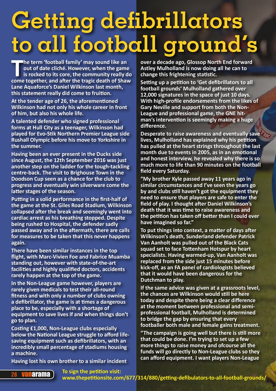TheNonLeague Magazine Preview Pages