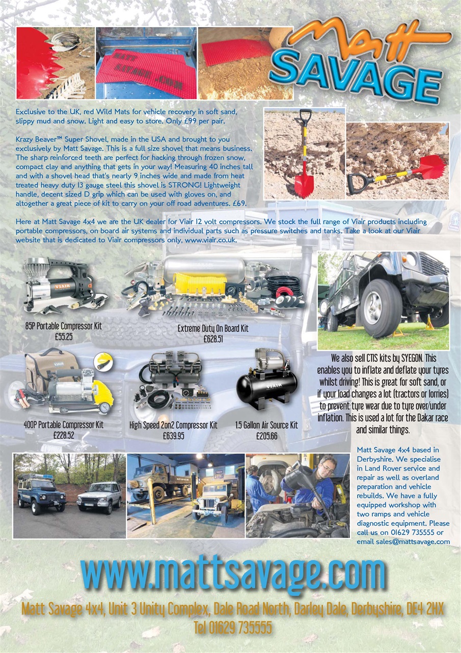 Overlander 4X4 Preview Pages