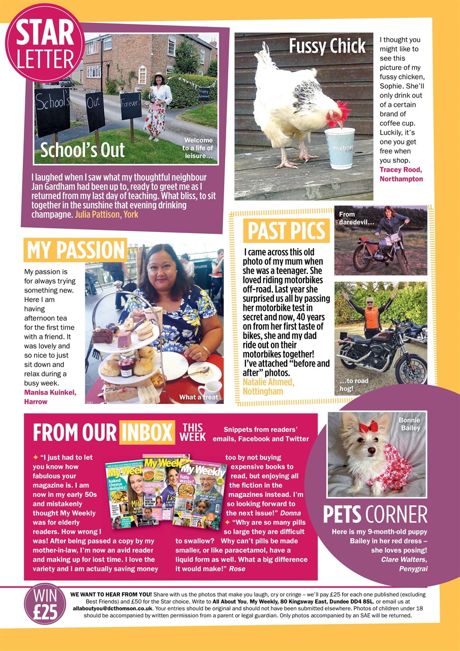 My Weekly Preview Pages