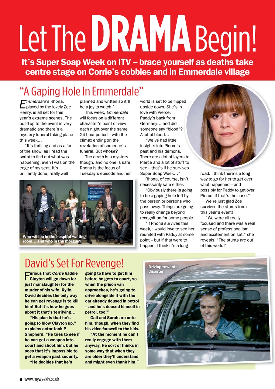 My Weekly Preview Pages