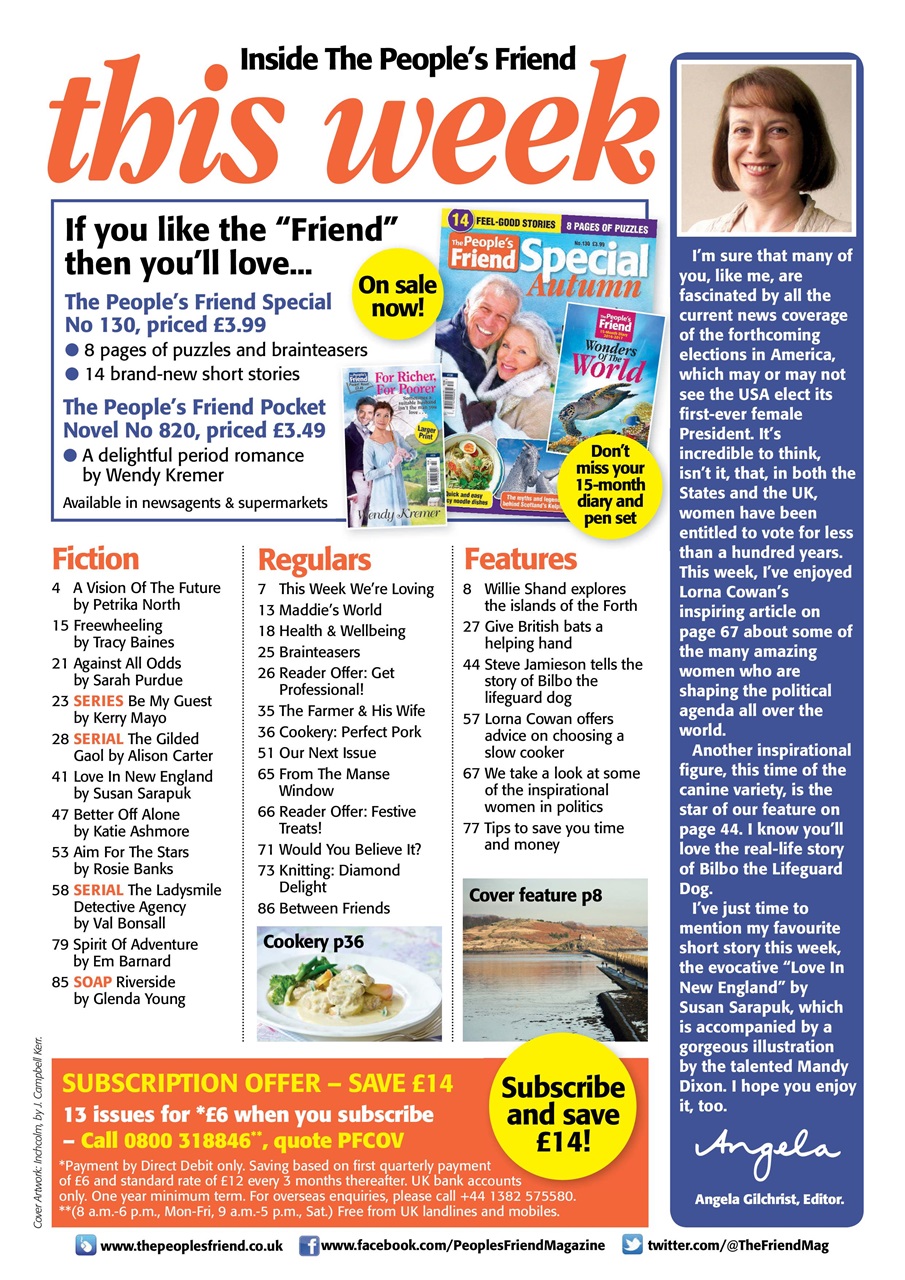 The People’s Friend Preview Pages