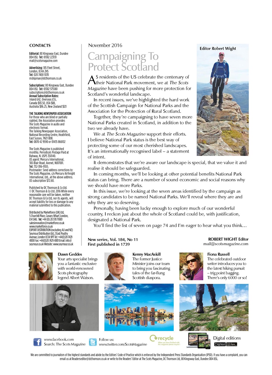 The Scots Magazine Preview Pages