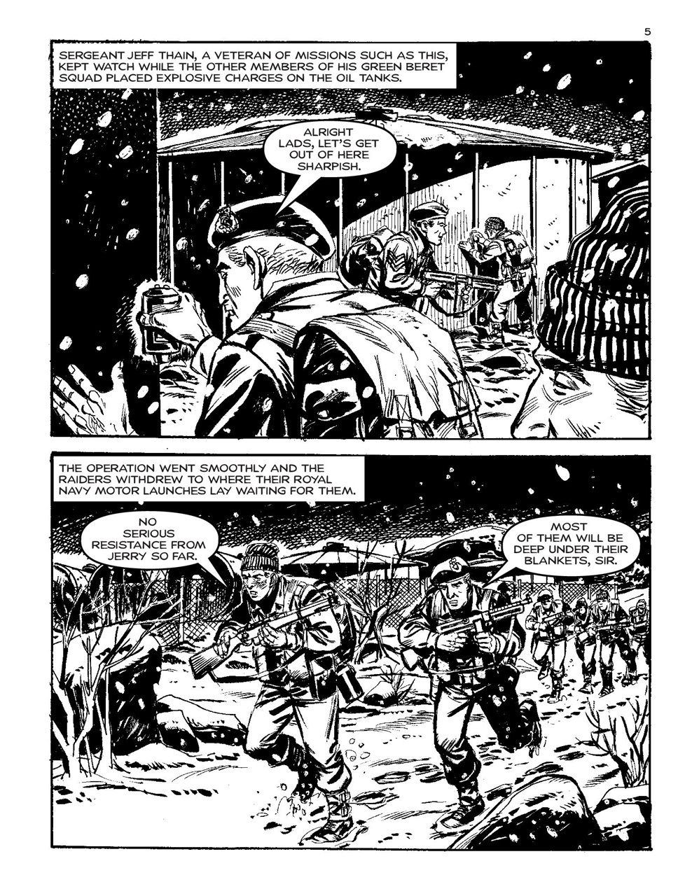 Commando Preview Pages