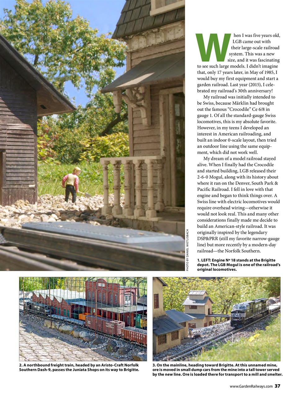 Garden Railways Preview Pages