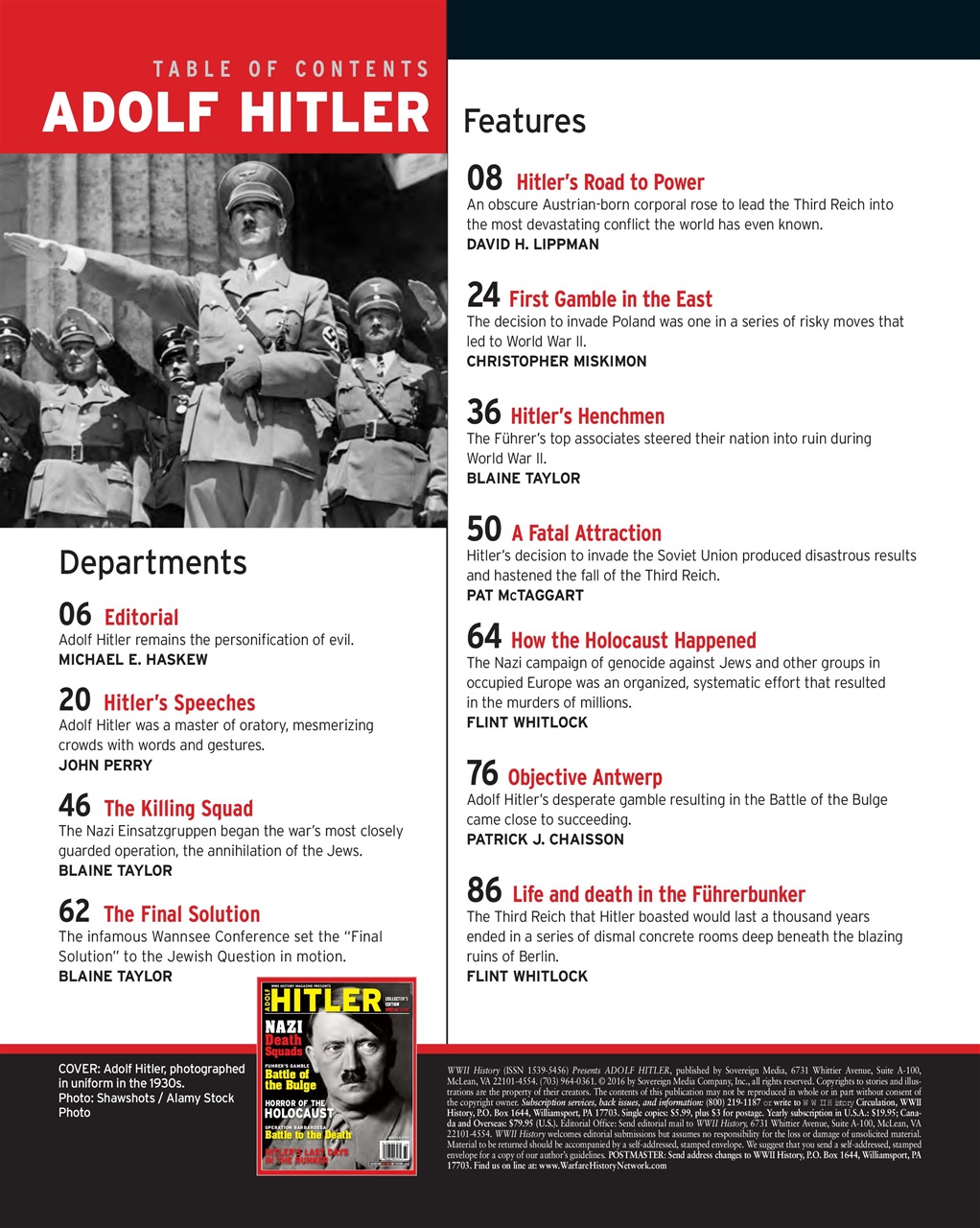 Military Heritage Preview Pages