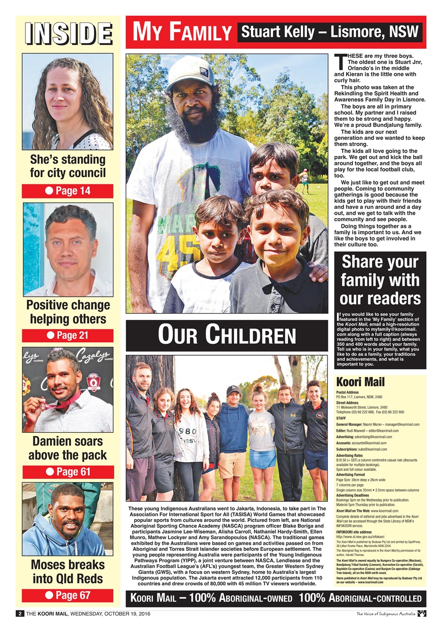 Koori Mail Preview Pages