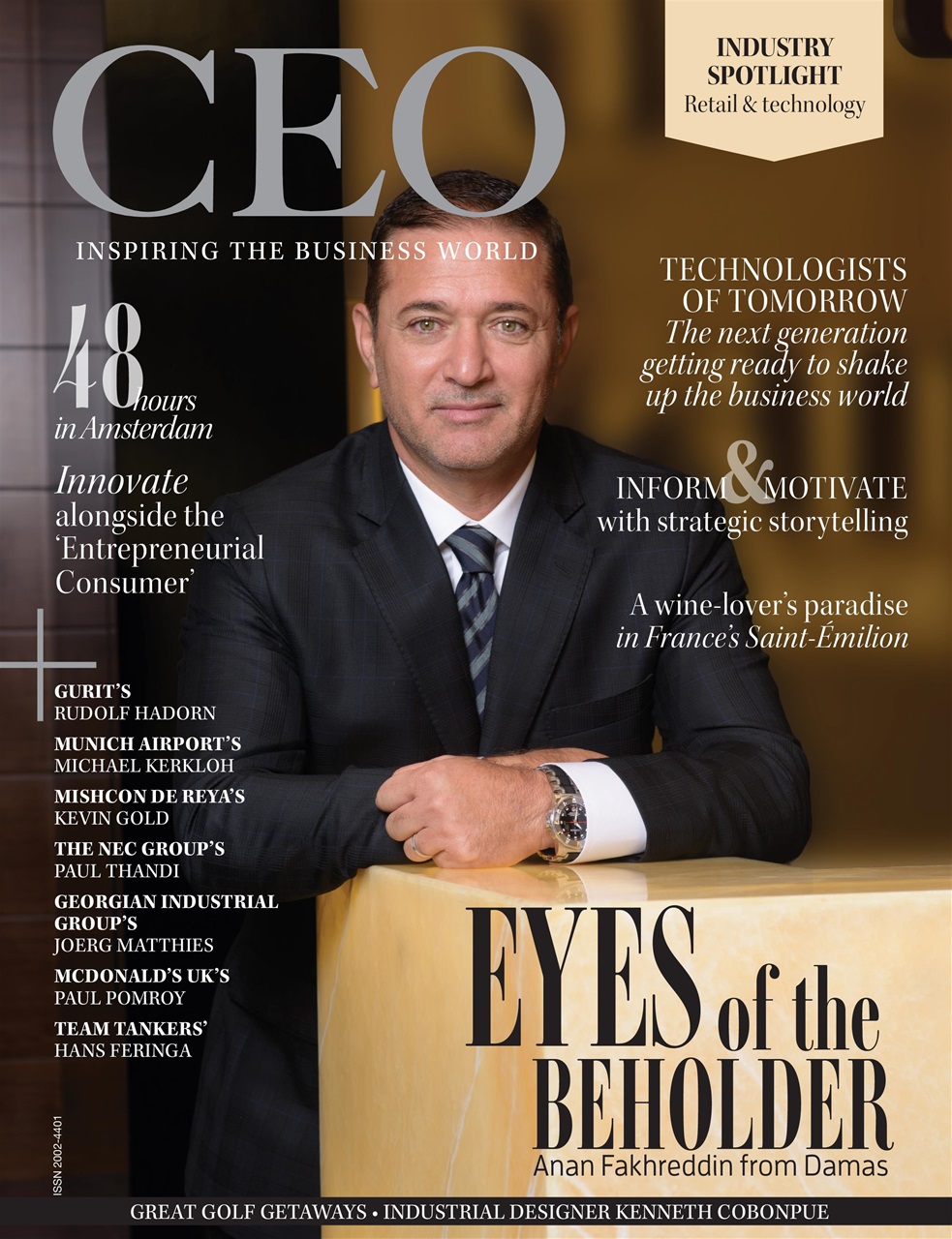 The CEO Magazine EMEA Preview Pages