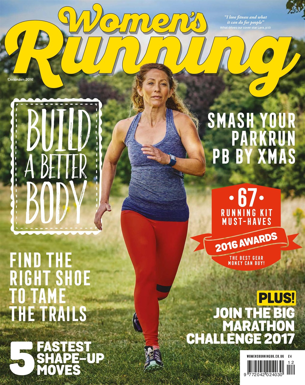 Women’s Running Preview Pages
