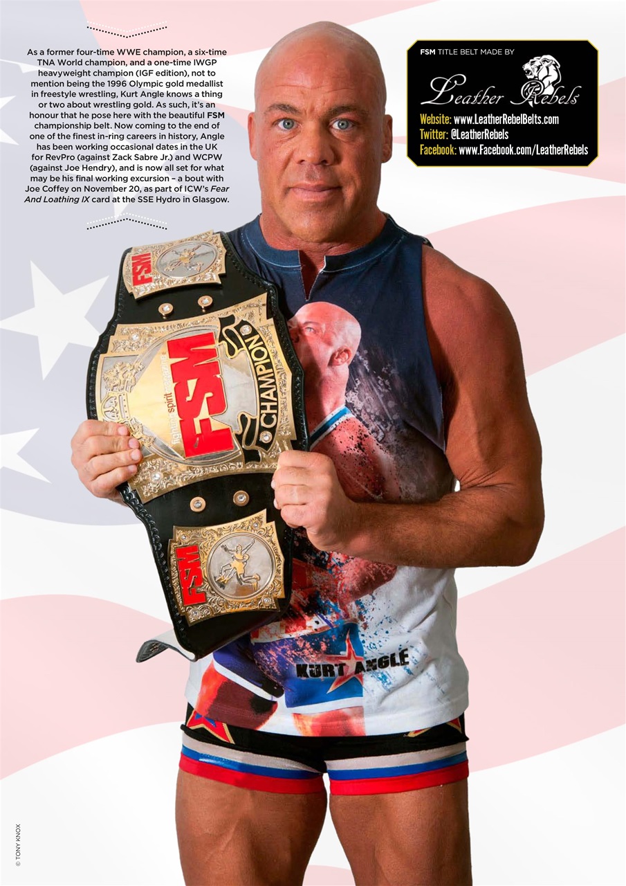 Wrestletalk Magazine Preview Pages