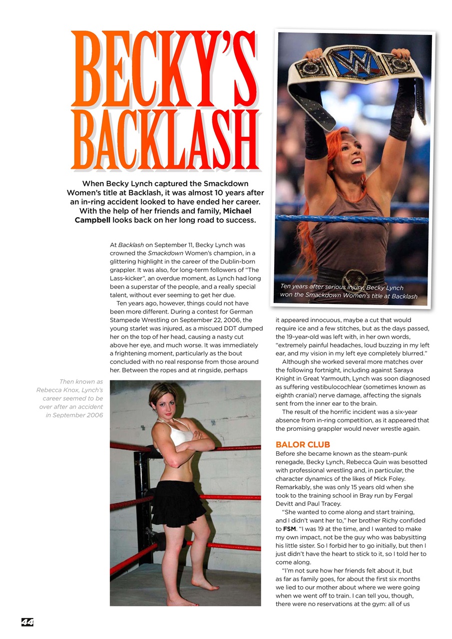 Wrestletalk Magazine Preview Pages