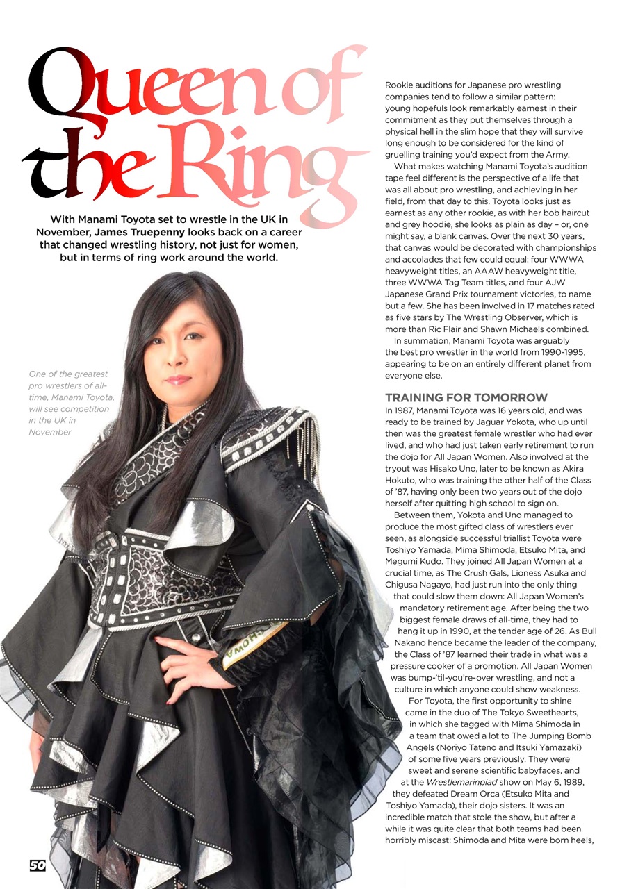 Wrestletalk Magazine Preview Pages