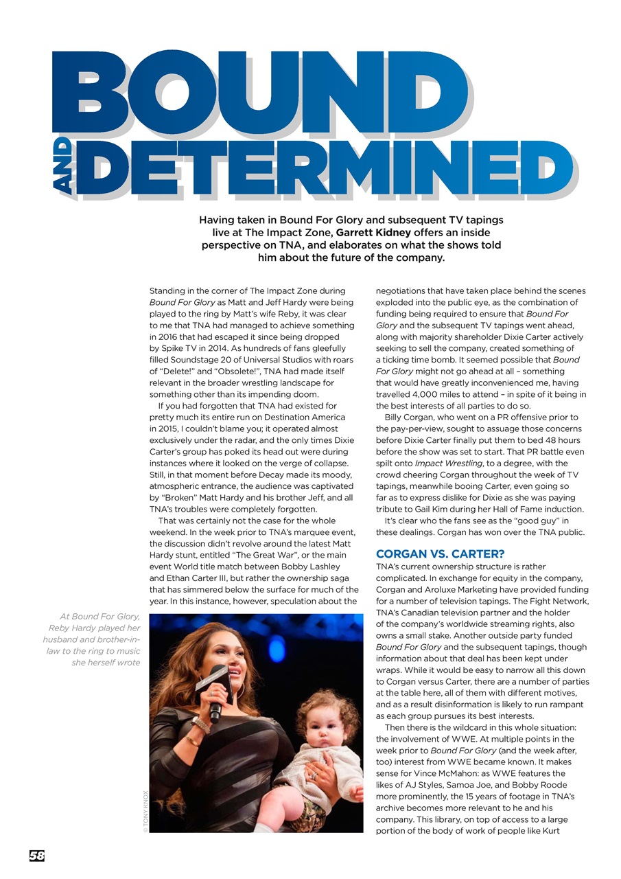 Wrestletalk Magazine Preview Pages