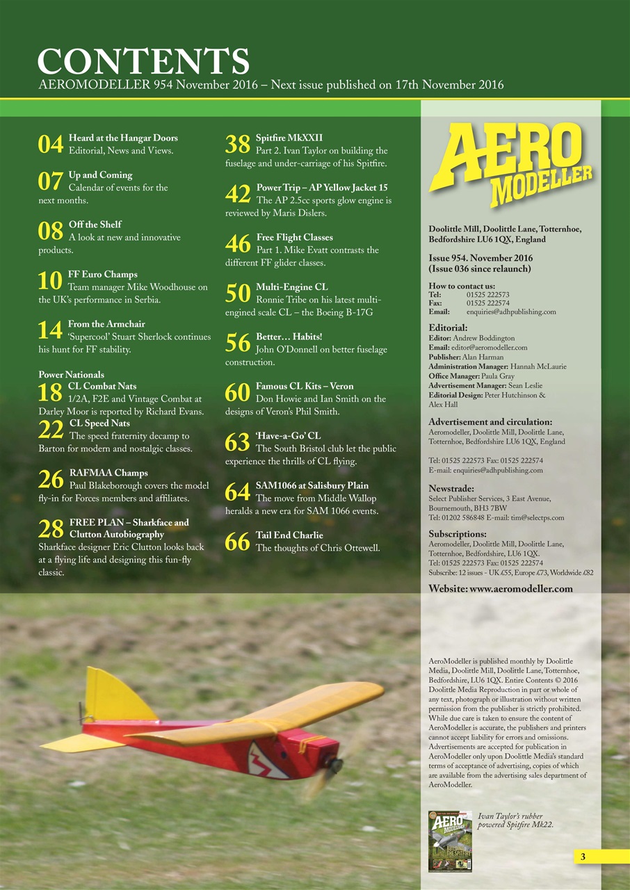 AeroModeller Preview Pages