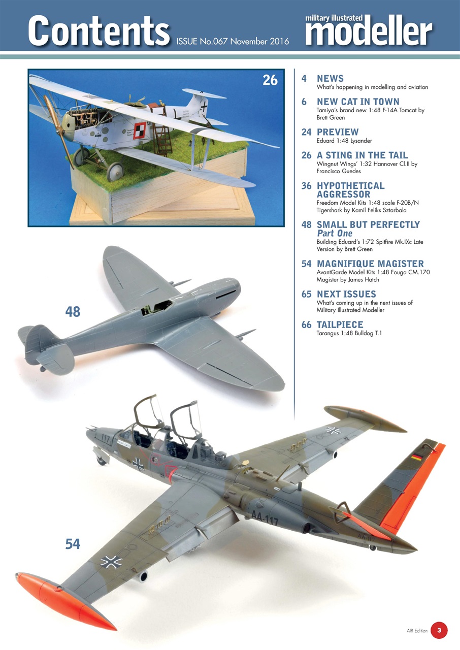 MIM: Aircraft Edition Preview Pages
