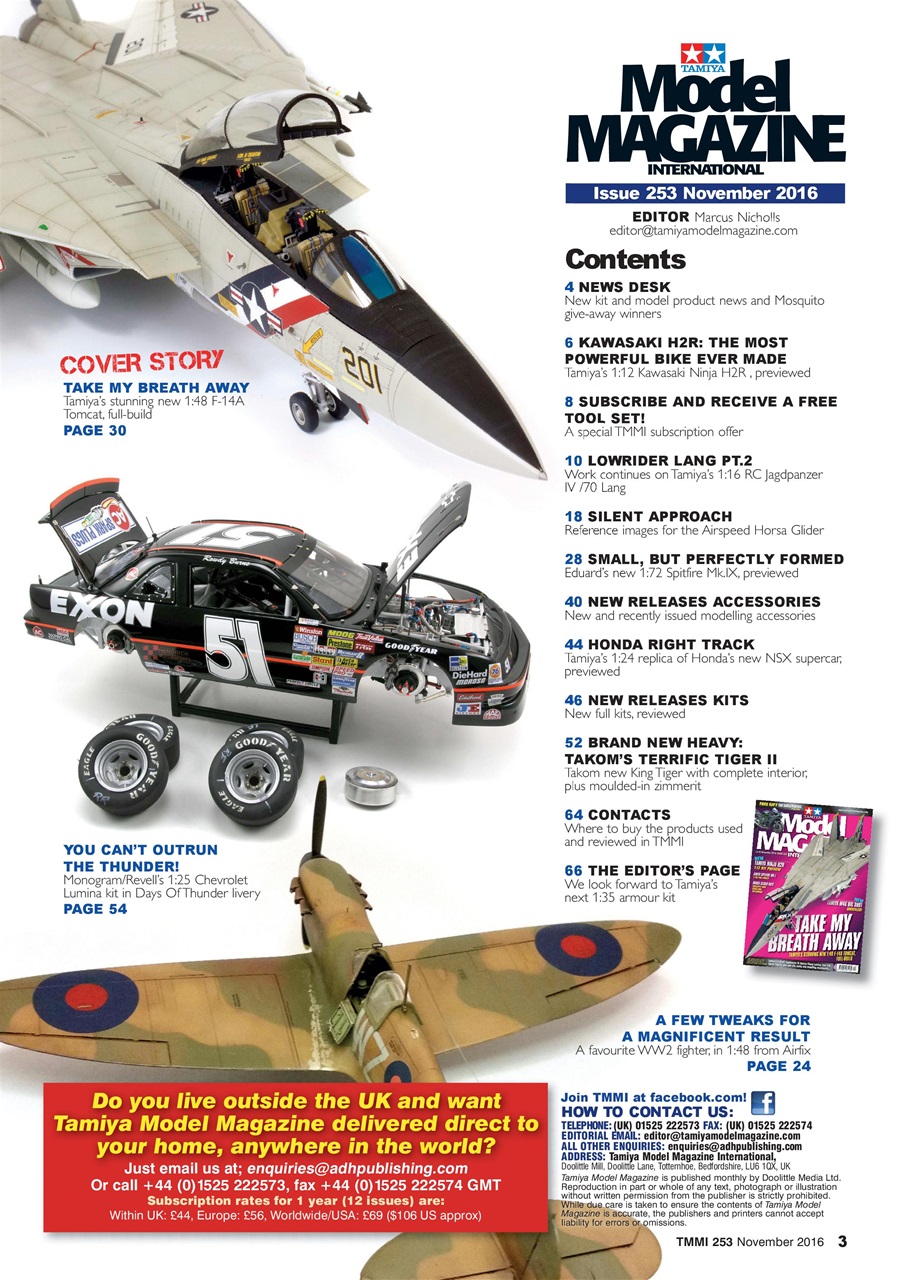 Tamiya Model Magazine Preview Pages