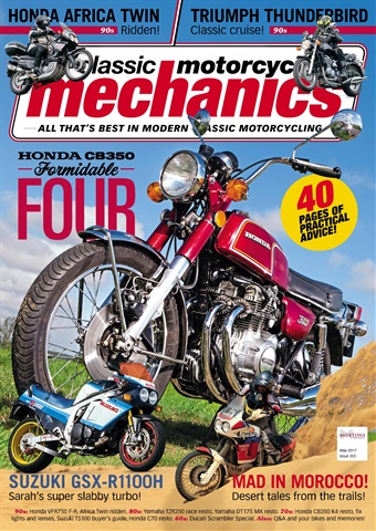 Classic Motorcycle Mechanics issue May 2017