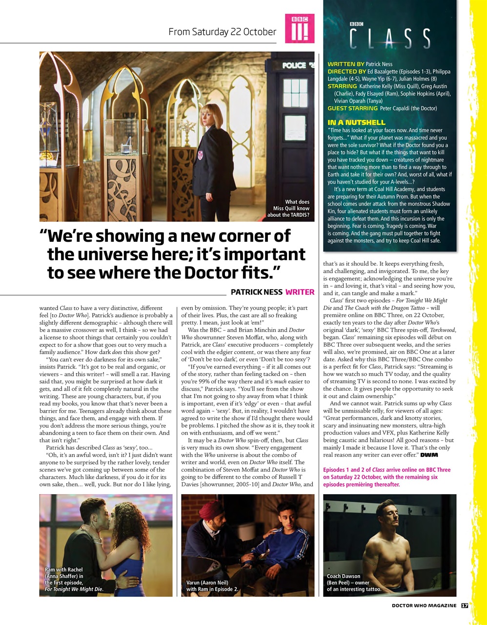 Doctor Who Magazine Preview Pages