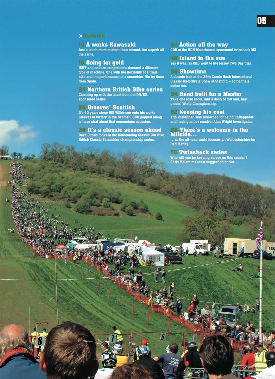 Classic Dirt Bike Preview Pages