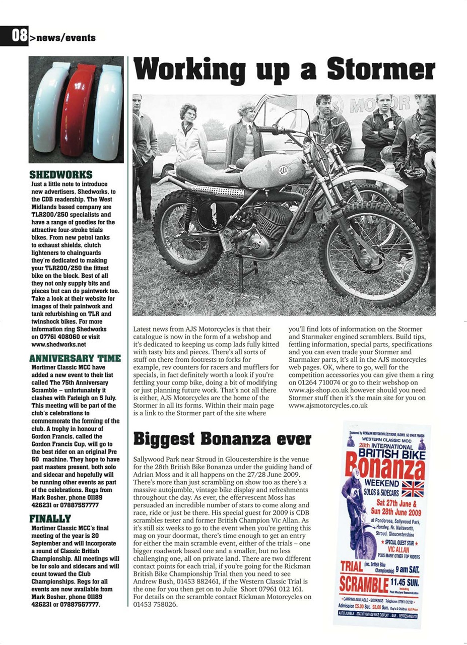 Classic Dirt Bike Preview Pages