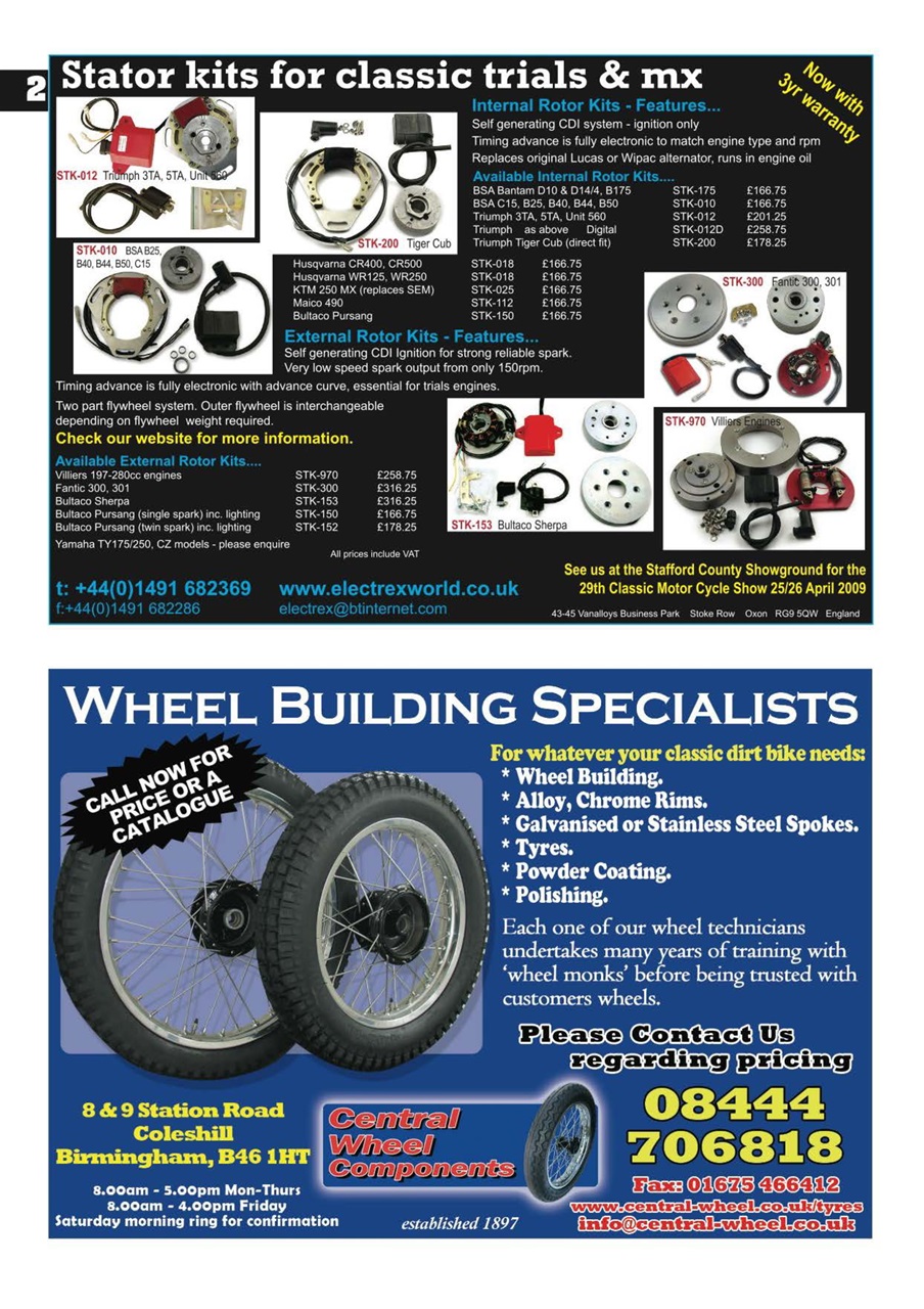 Classic Dirt Bike Preview Pages