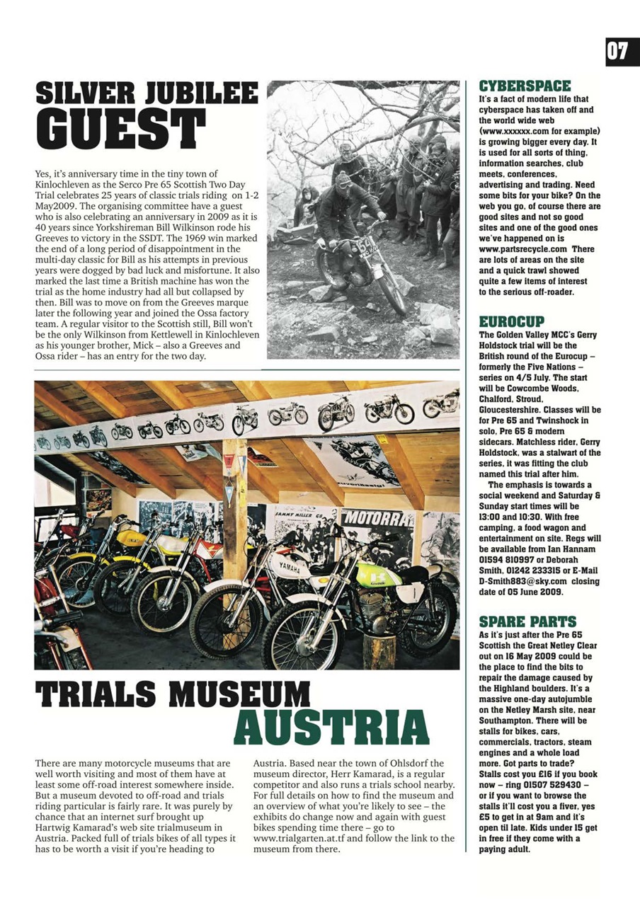 Classic Dirt Bike Preview Pages