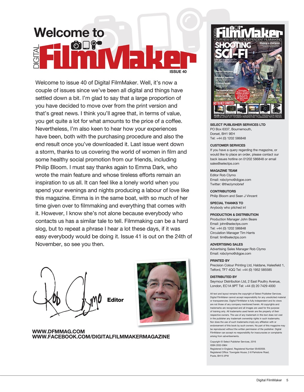 Digital FilmMaker Preview Pages