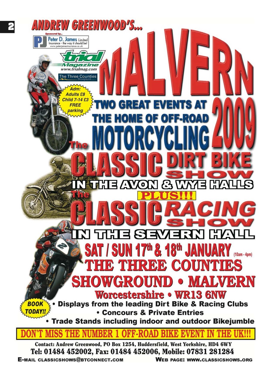 Classic Dirt Bike Preview Pages