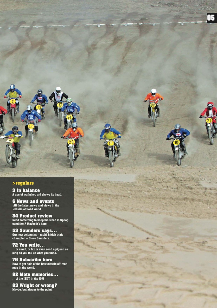 Classic Dirt Bike Preview Pages