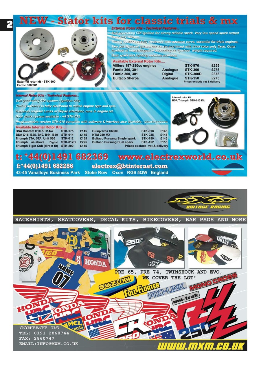 Classic Dirt Bike Preview Pages