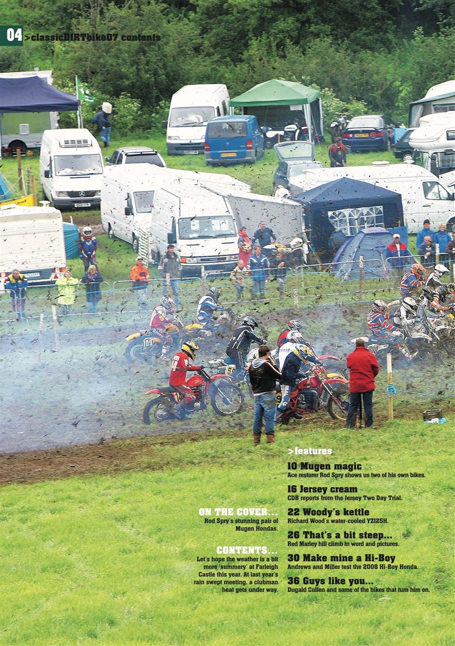 Classic Dirt Bike Preview Pages