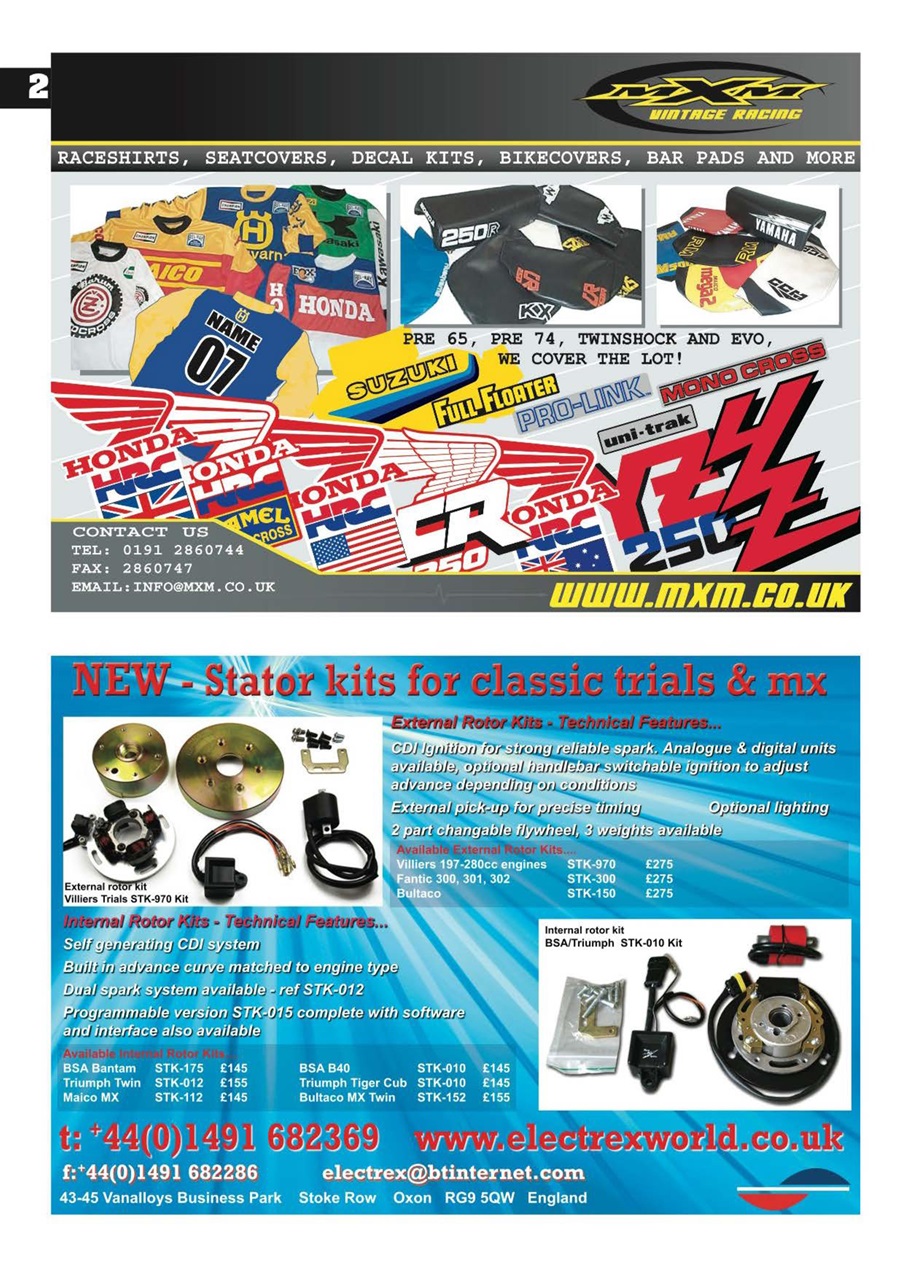 Classic Dirt Bike Preview Pages