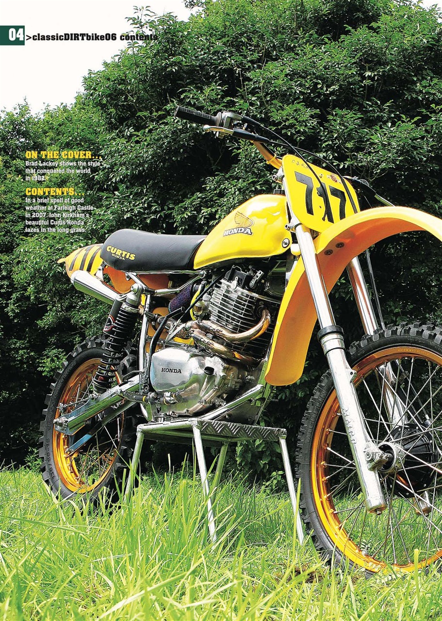Classic Dirt Bike Preview Pages