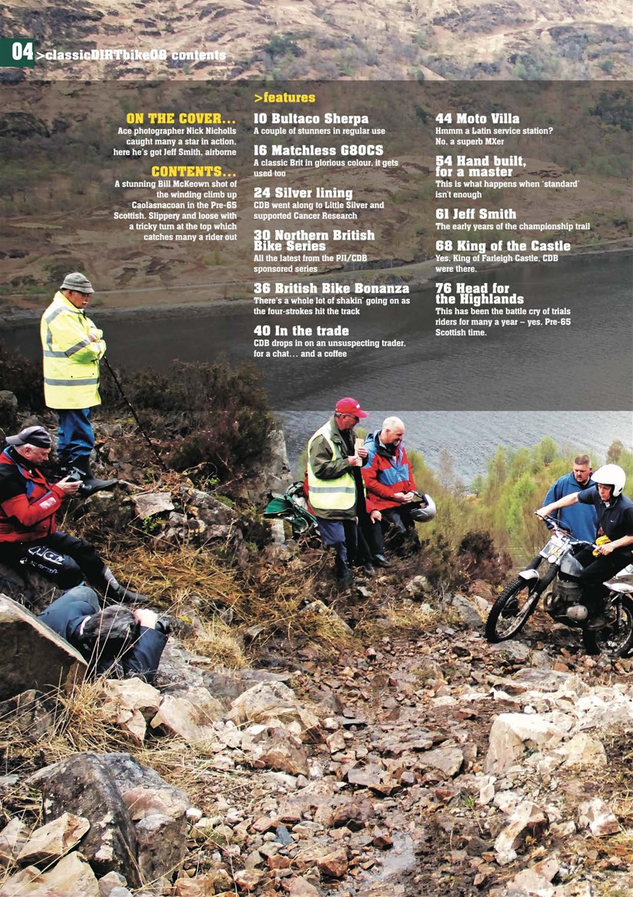 Classic Dirt Bike Preview Pages