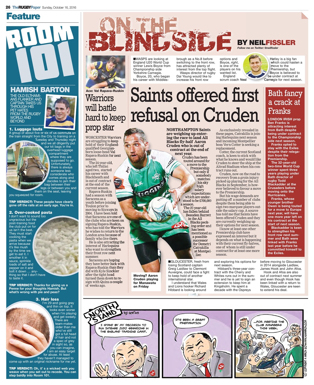 The Rugby Paper Preview Pages