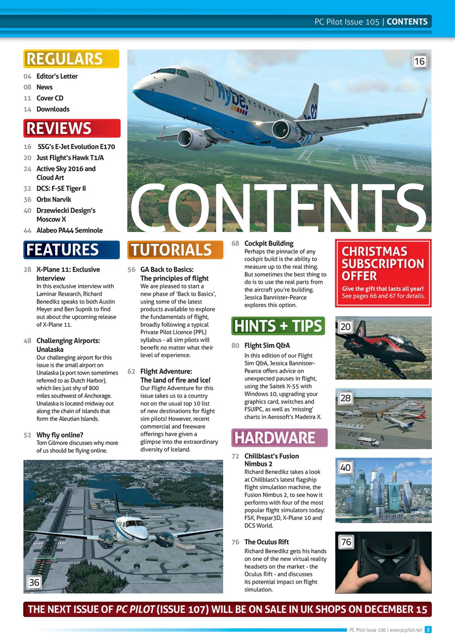 PC Pilot Preview Pages