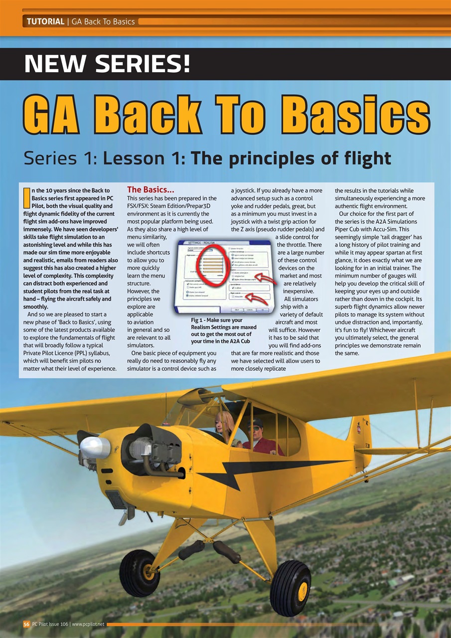 PC Pilot Preview Pages