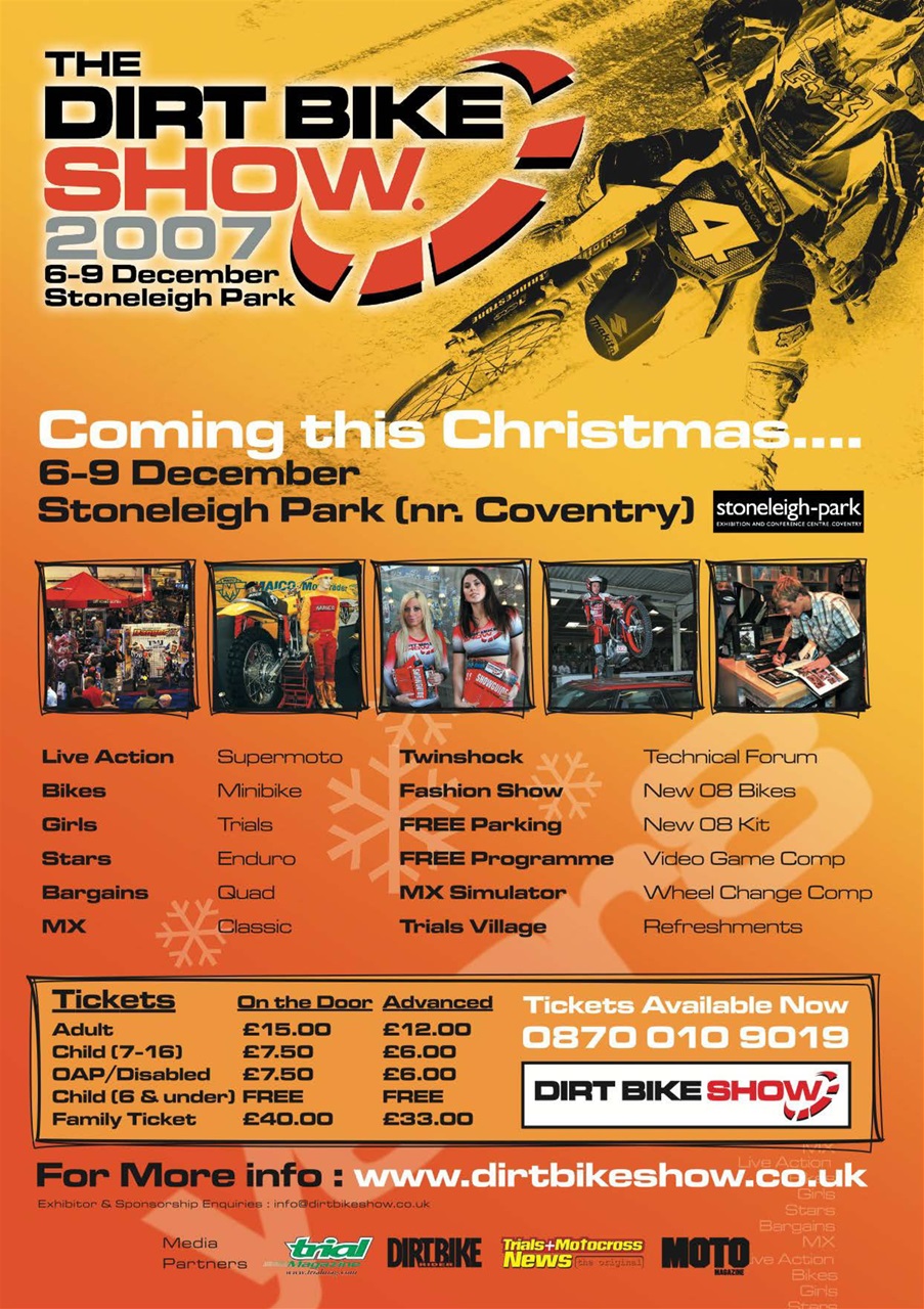 Classic Dirt Bike Preview Pages