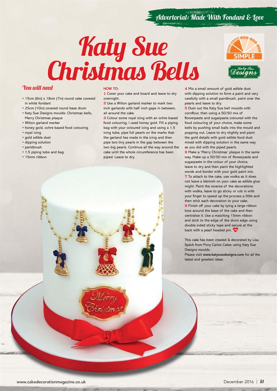 Cake Decoration & Sugarcraft Magazine Preview Pages