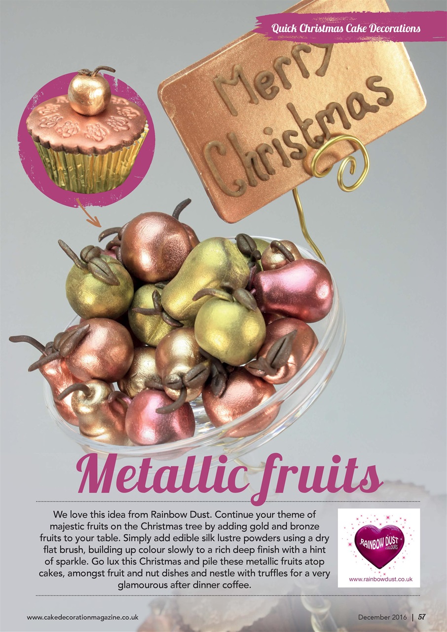Cake Decoration & Sugarcraft Magazine Preview Pages