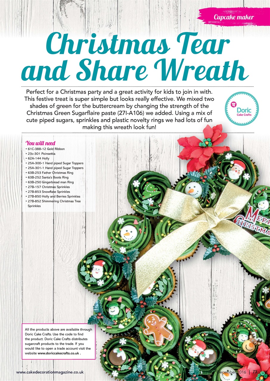 Cake Decoration & Sugarcraft Magazine Preview Pages