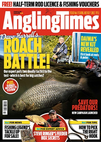 Angling Times issue October 18th 2016