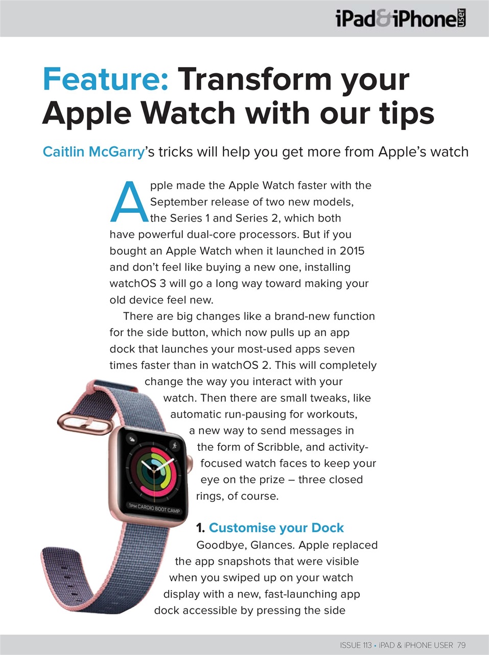 iPad and iPhone User Preview Pages