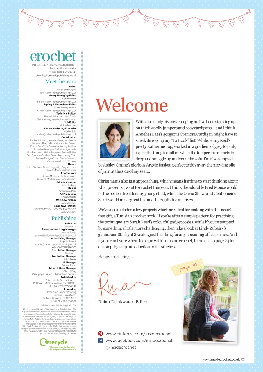 Inside Crochet Preview Pages