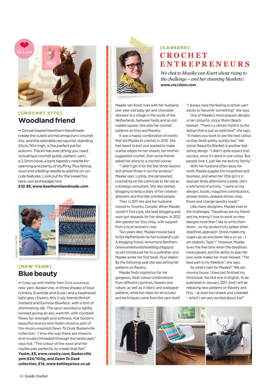 Inside Crochet Preview Pages