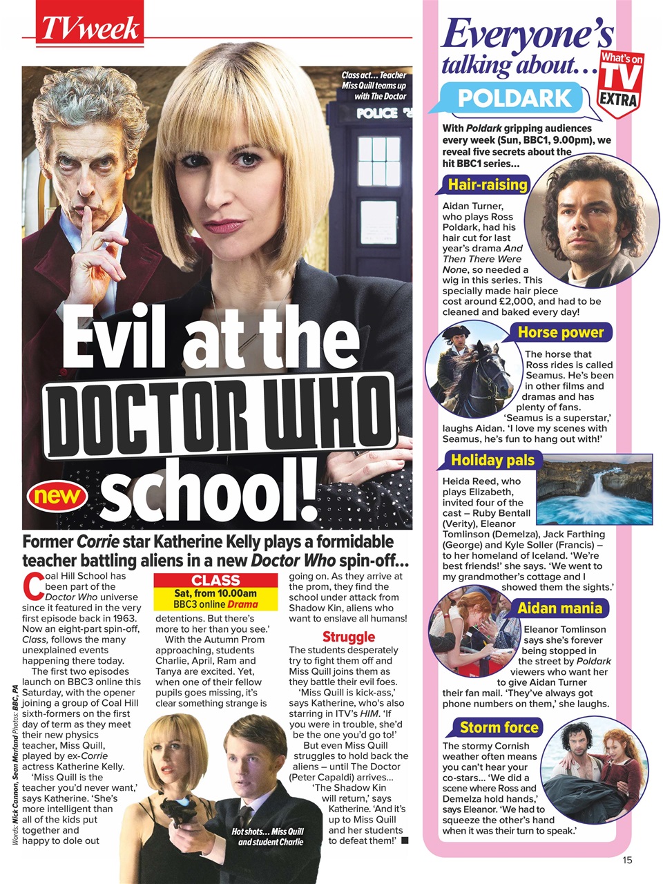 What's on TV Preview Pages