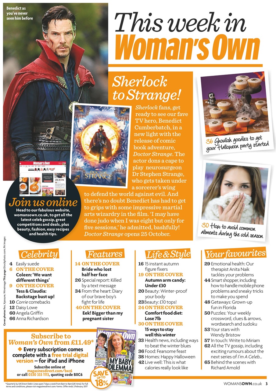 Woman's Own Preview Pages