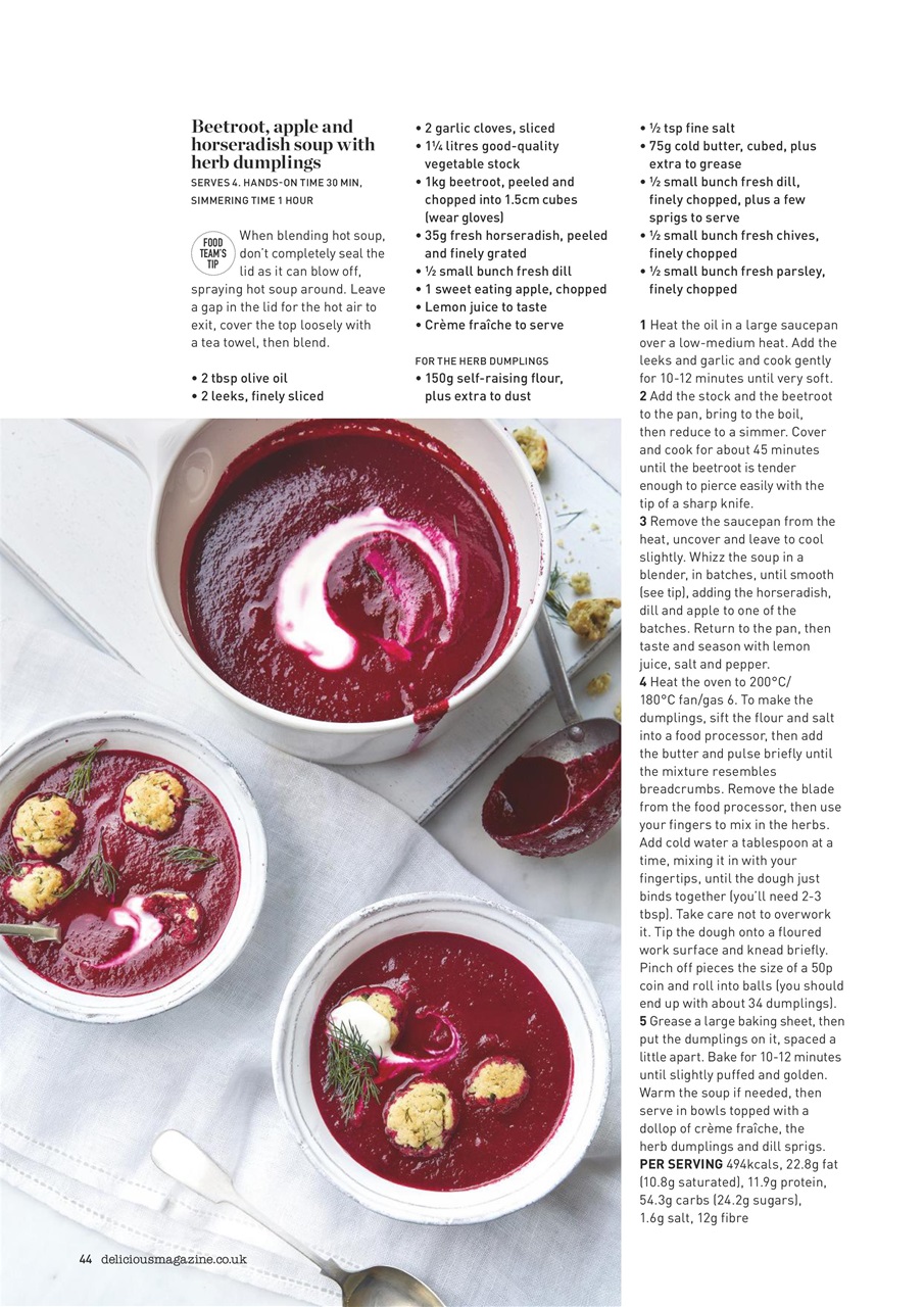 delicious. Magazine Preview Pages