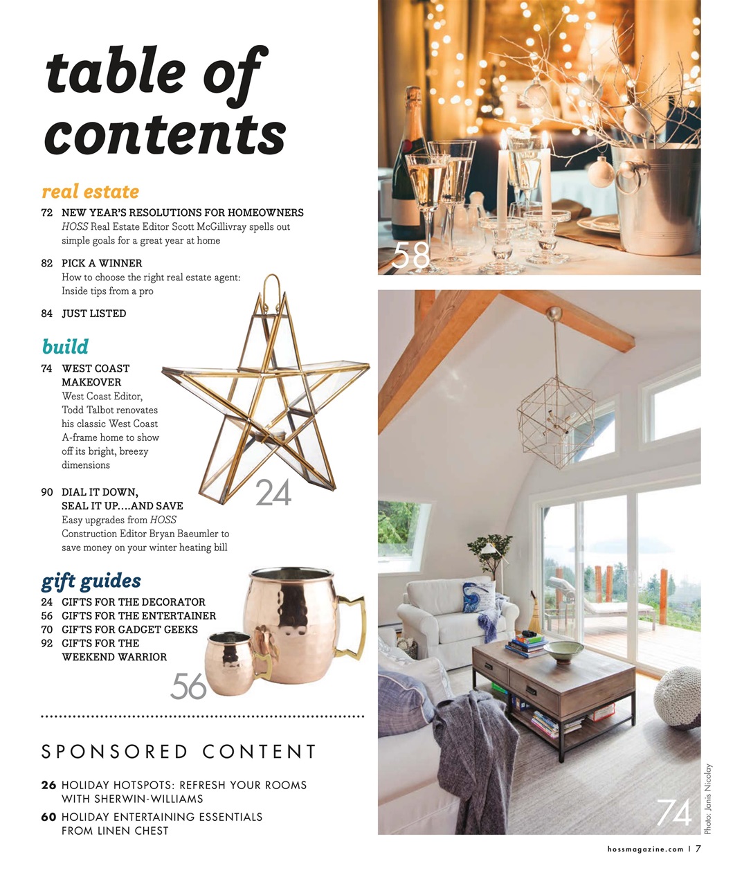 HOSS Magazine Preview Pages